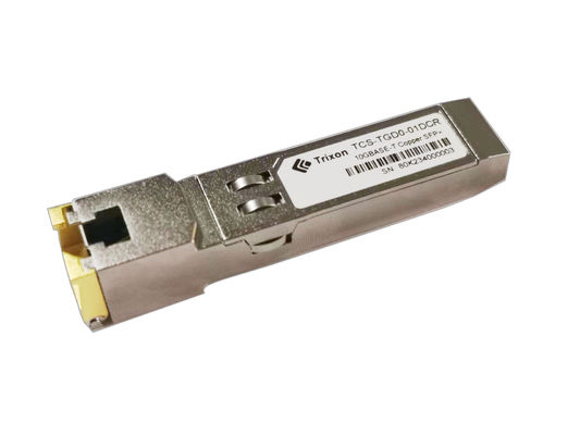 comprar Transceptor de cobre enchufable en caliente SFP RJ45 3.3V de alta velocidad TCS-TGD0-01DCR fabricación en línea