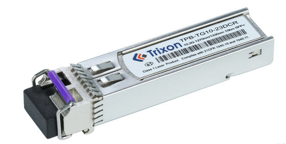 comprar 10G BIDI SFP+ módulo transceptor dúplex de modo único TX1310nm/RX1270nm fabricación en línea