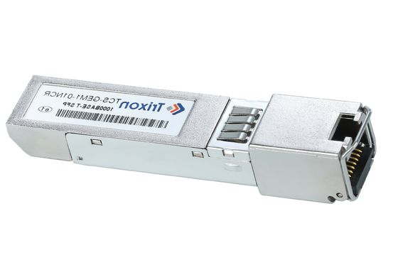 comprar RJ-45 10gbe Transceptor de cobre SFP 1.25Gbps 10M 100M 1000M TCS-GEM1-01NCR fabricación en línea