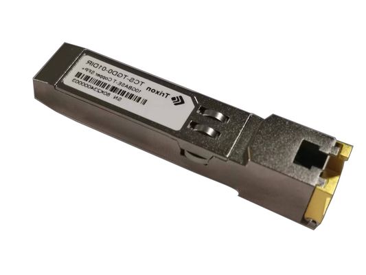 comprar Transceptor de cobre enchufable en caliente SFP RJ45 3.3V de alta velocidad TCS-TGD0-01DCR fabricación en línea