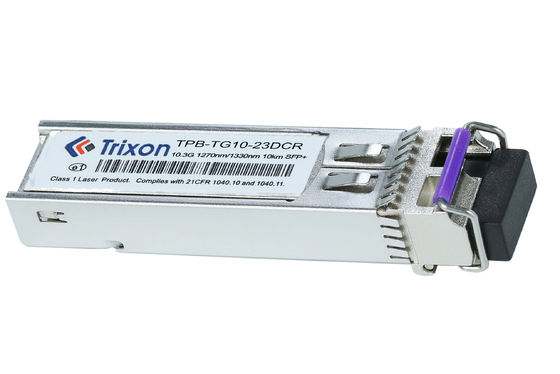 comprar TPB-TG10-23DCR 10G 10km TX1270nm,RX1310nm BIDI LC Connector SFP+ Transceiver Module MSA SFF-8472 Compatible fabricación en línea