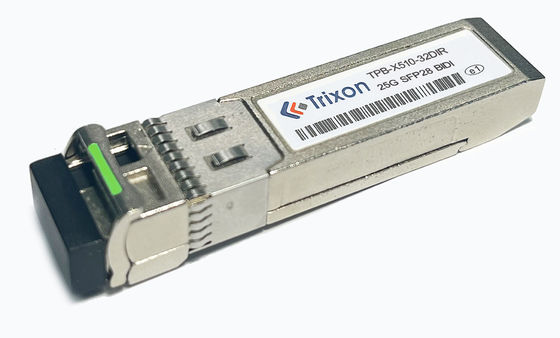 Transceptor óptico BIDI de 10 km 25G SFP28 con conector LC TX1310nm RX1270nm