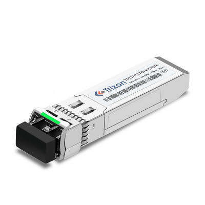 BIDI 10 Gigabit SFP + Transceiver Module MSA SFF-8472 40km para las redes