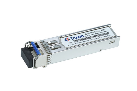TSB-4810-34DER 2.5G BIDI Bi-direccional SFP Transceiver Module 10km Distancia 1310nm/1490nm -20°C~+85°C Extensión de la temperatura