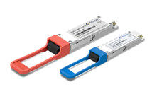 Consumo 2.0W 100G QSFP28 Transceptor único 3.3V Fuente de alimentación Velocidad de transferencia de datos para redes