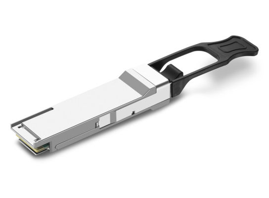 4 canales LAN-WDM independientes Quadra módulo de transceptor con factor de forma pequeña enchufable QSFP28 Interfaz