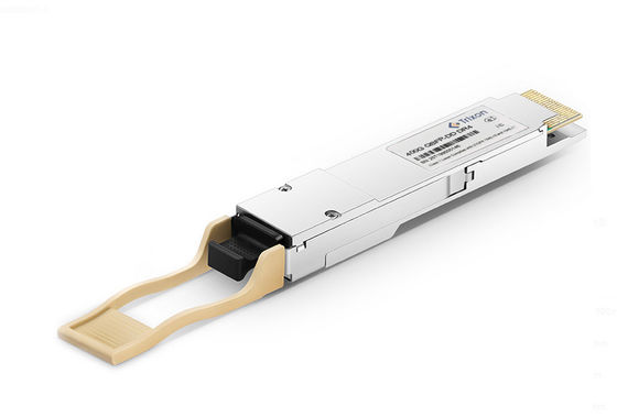 Modulo de transceptor 400G QSFP 4x106.25Gbps 500m Distancia SMF MPO-12 Conector