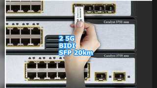 Transceptor LC 2,5G BIDI SFP 20km