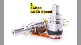 Velocidad de fibra óptica BOSA de 2,5 Gbps